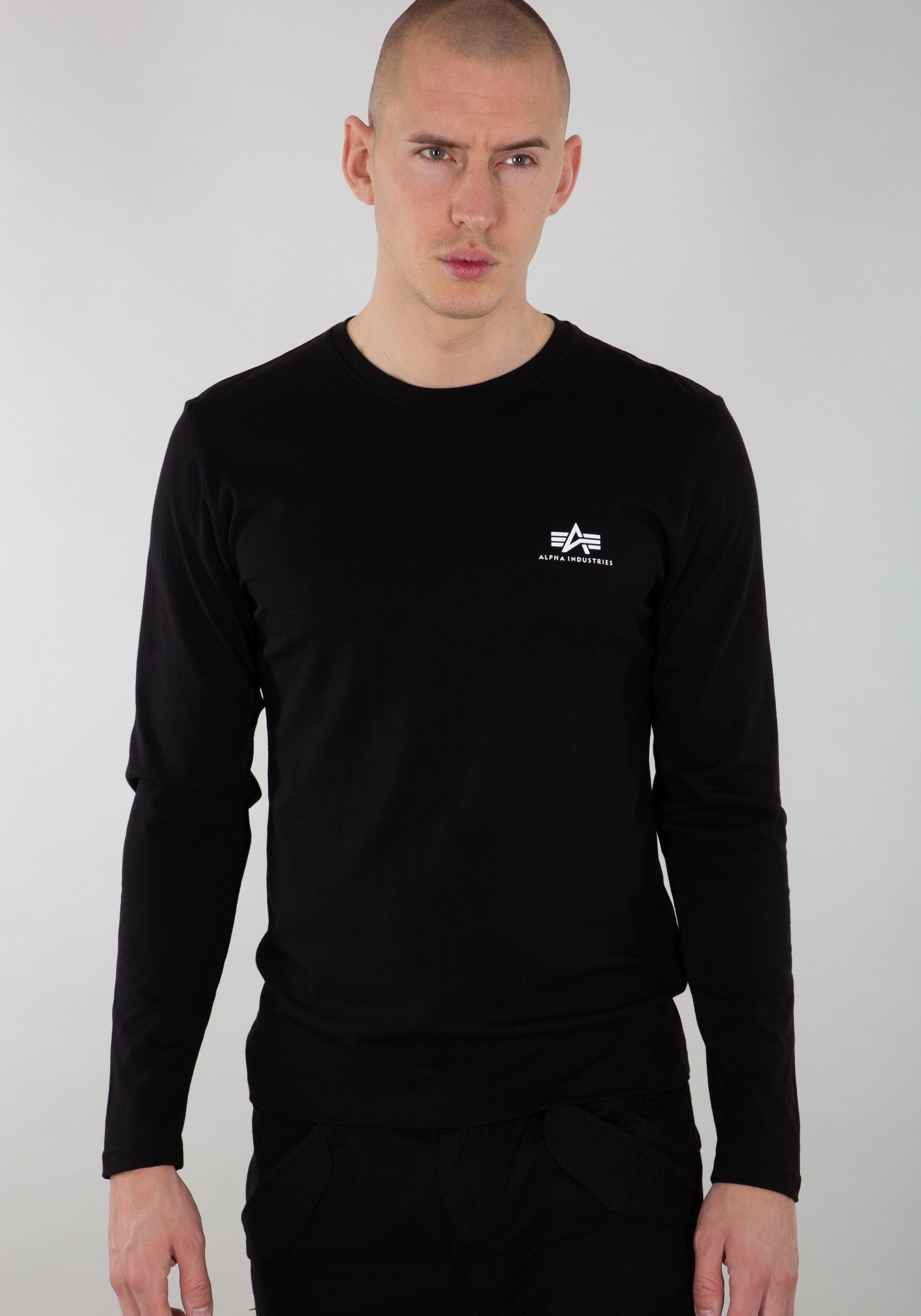 Alpha Industries Longsleeve "Back Print Heavy LS" günstig online kaufen