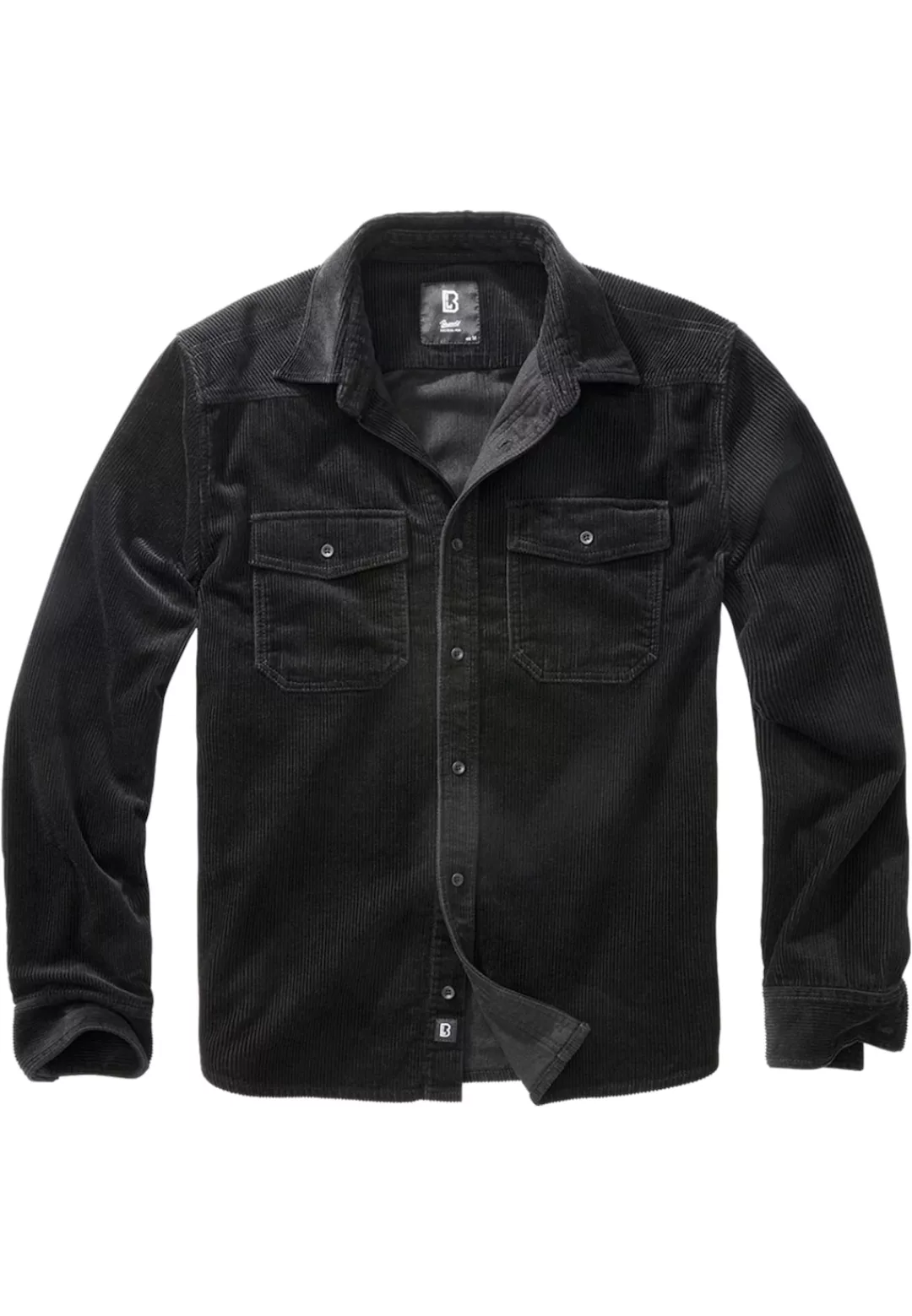 Brandit Langarmhemd "Brandit Herren Corduroy Classic Shirt Long Sleeve", (1 günstig online kaufen