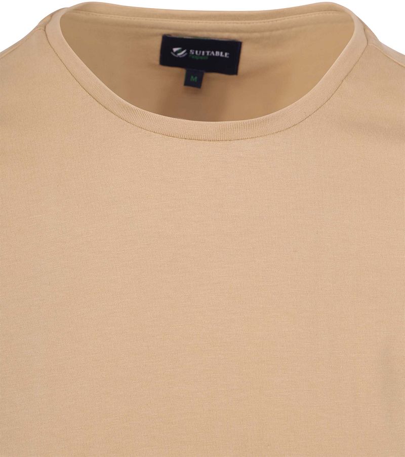 Suitable Respect T-shirt Jim Beige - Größe 3XL günstig online kaufen