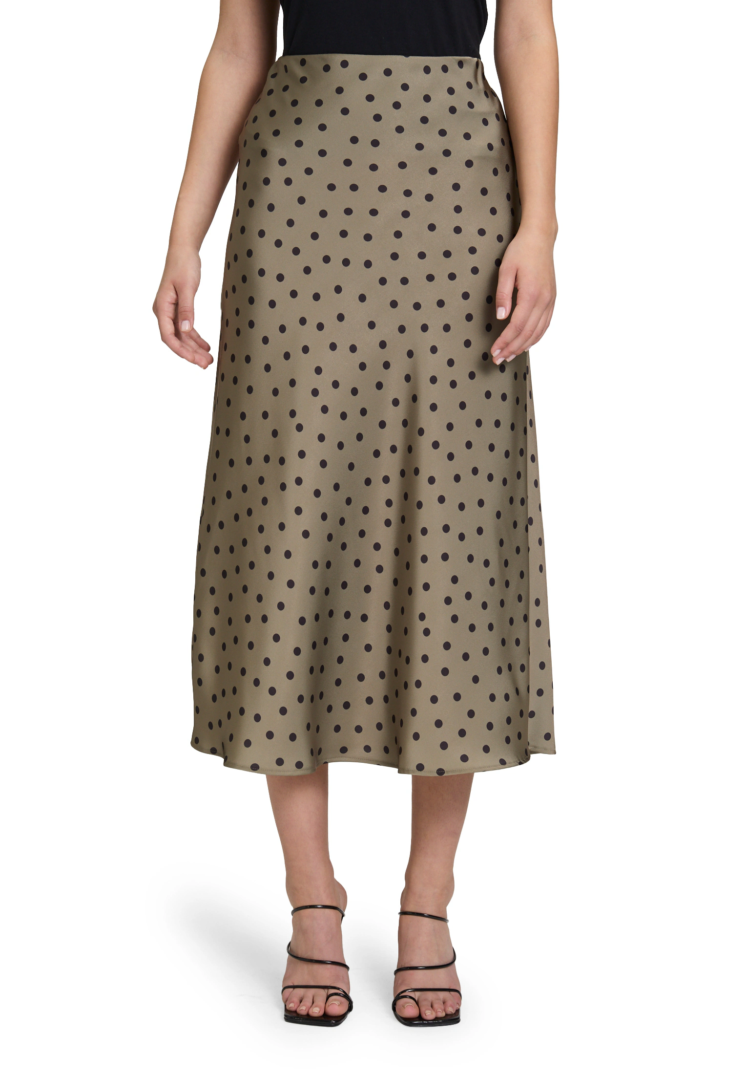Vera Mont Maxirock "Vera Mont Damen Satinrock mit Print" günstig online kaufen