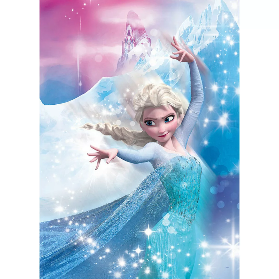 KOMAR Wandbild - Frozen 2 Elsa Action - Größe: 50 x 70 cm mehrfarbig Gr. on günstig online kaufen
