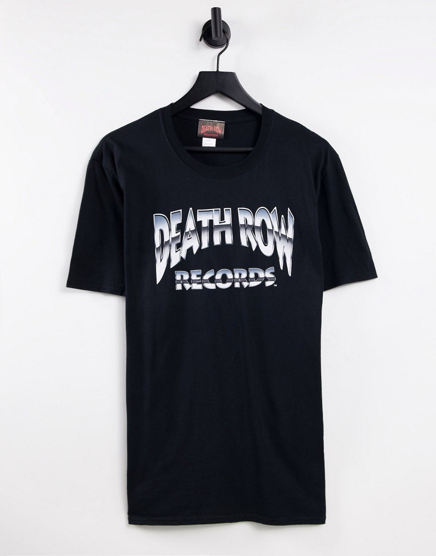 Death Row Records – Oversize-T-Shirt in Schwarz günstig online kaufen