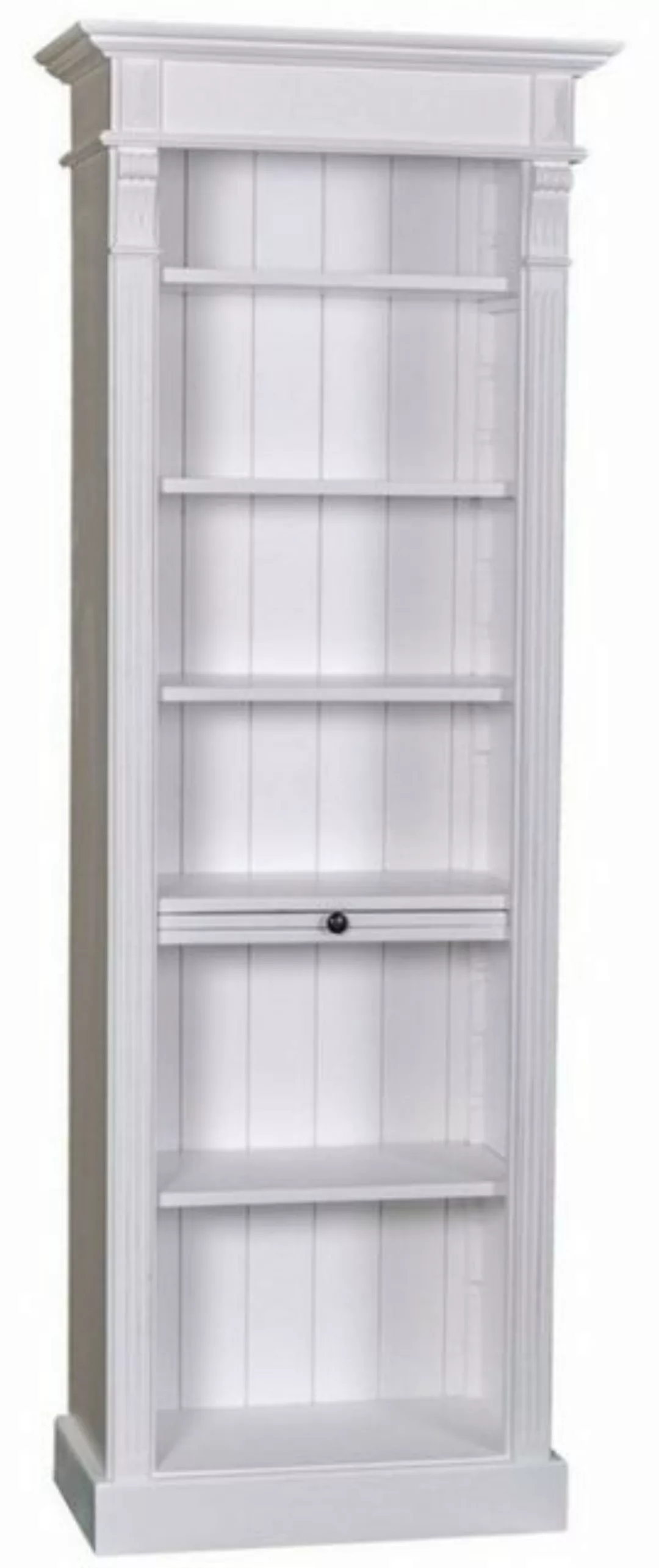 Casa Padrino Stauraumschrank Landhausstil Regalschrank Weiß 70 x 39 x H. 19 günstig online kaufen