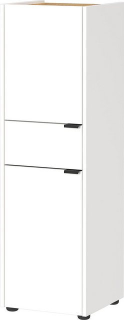 KADIMA DESIGN Hochschrank Schrank mit Schublade, 34x34x111, Navarra-Eiche, günstig online kaufen