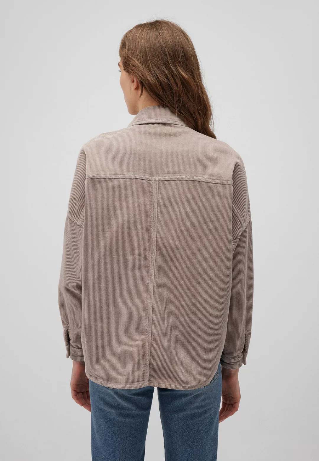 Mavi Langarmbluse "FIONA", Boyfriend Cord Overshirt günstig online kaufen