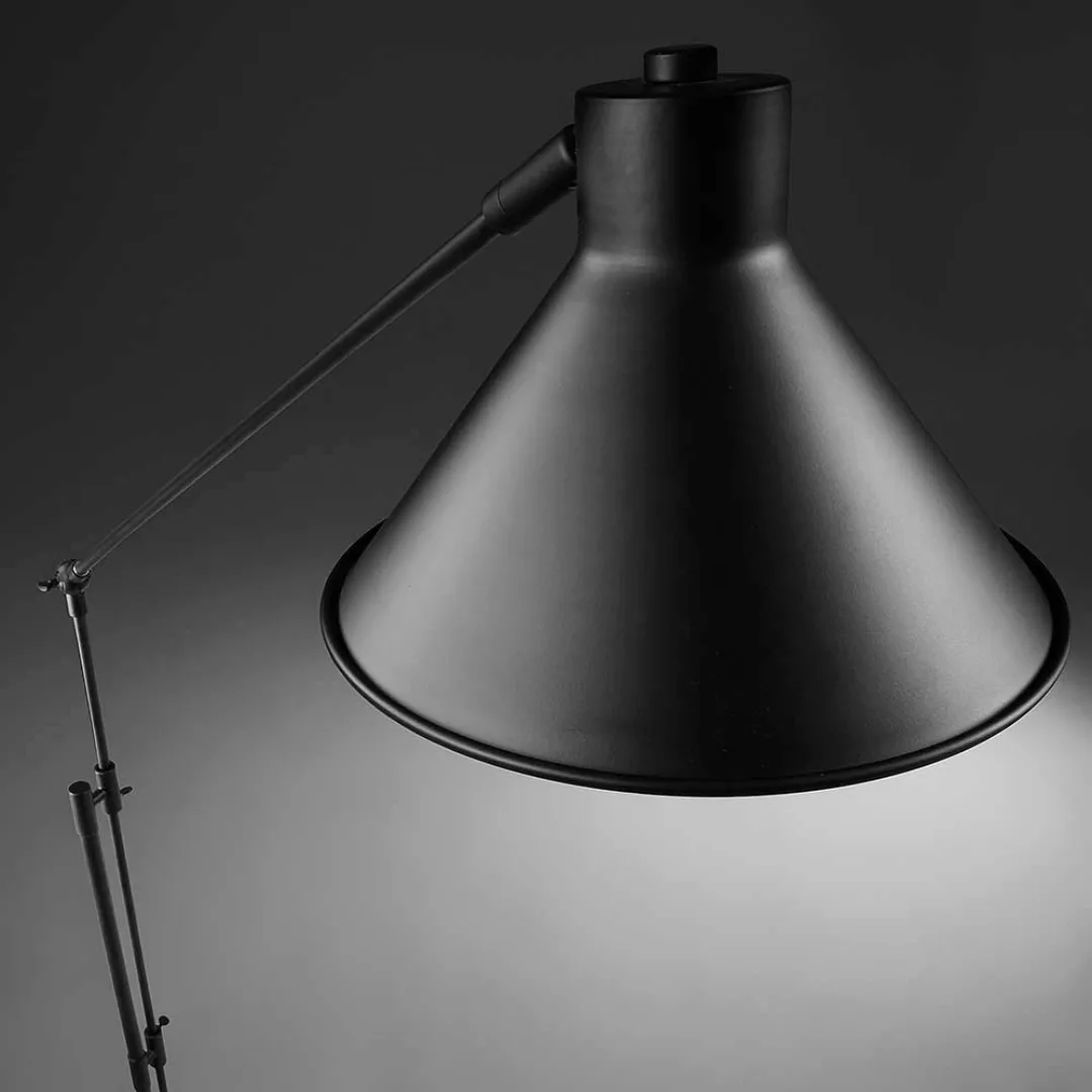 Stehlampe in Schwarz 220 cm hoch günstig online kaufen