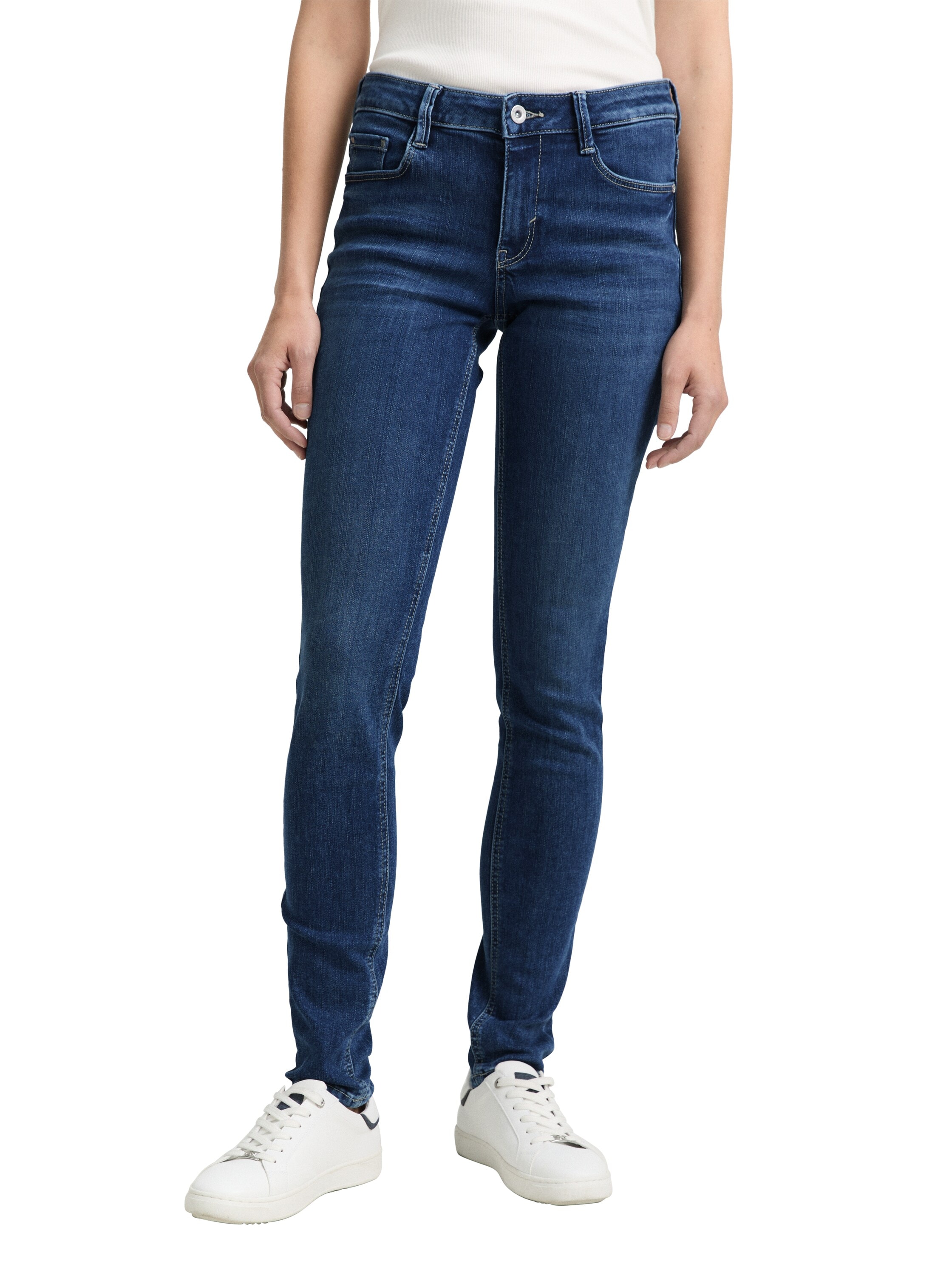 TOM TAILOR Slim-fit-Jeans "LUCIE", mit Viskose und Stretch - 5-Pocket-Style günstig online kaufen