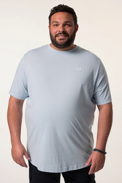 Men Plus T-Shirt Men+ T-Shirt Basic Halbarm Rundhals bis 8 XL günstig online kaufen