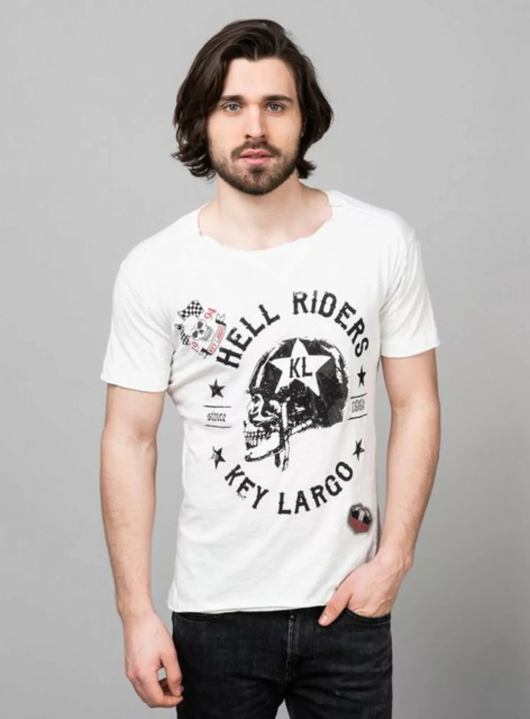 Key Largo T-Shirt MT HELL RIDERS round günstig online kaufen