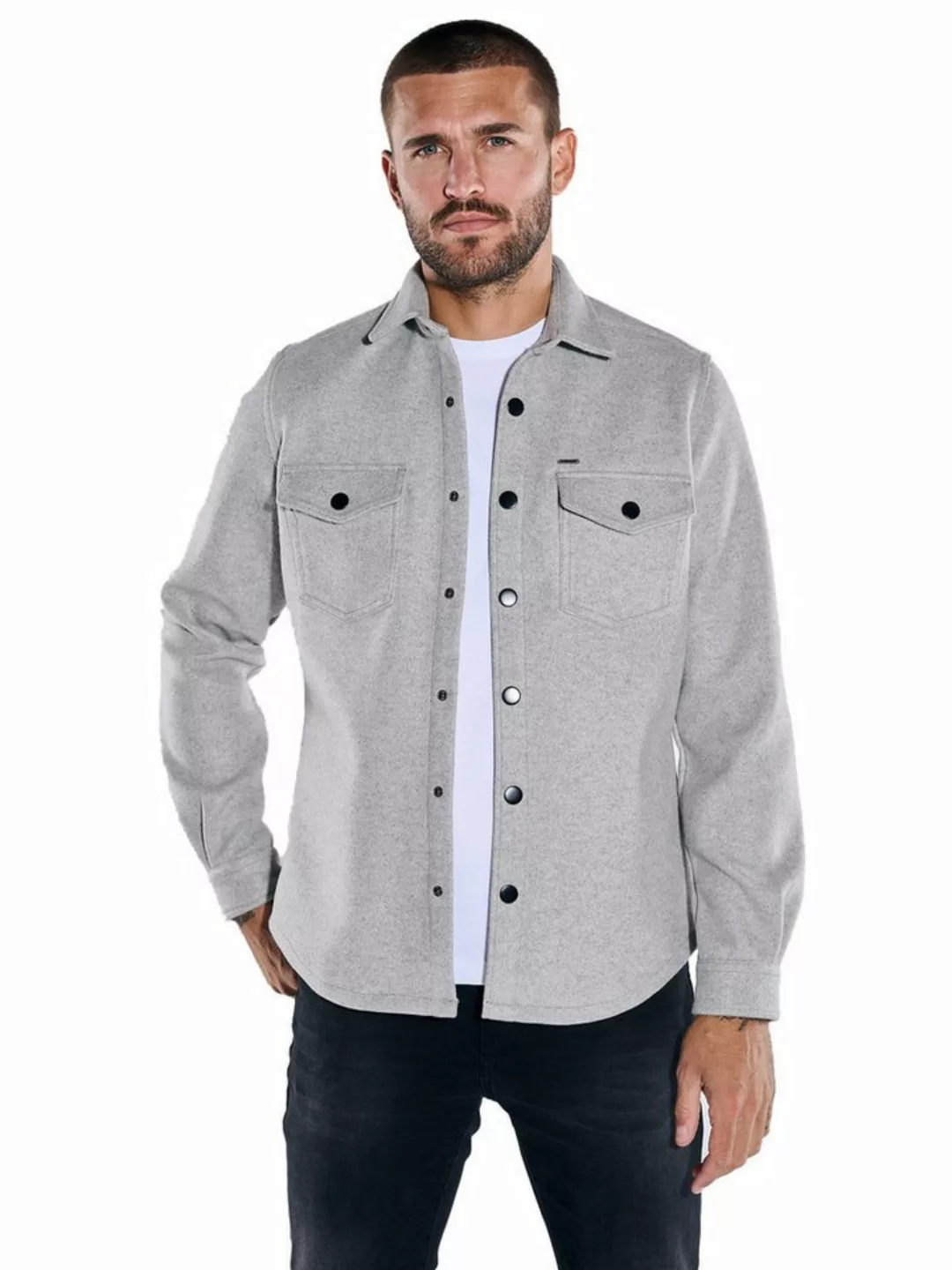 emilio adani Langarmhemd Overshirt uni günstig online kaufen