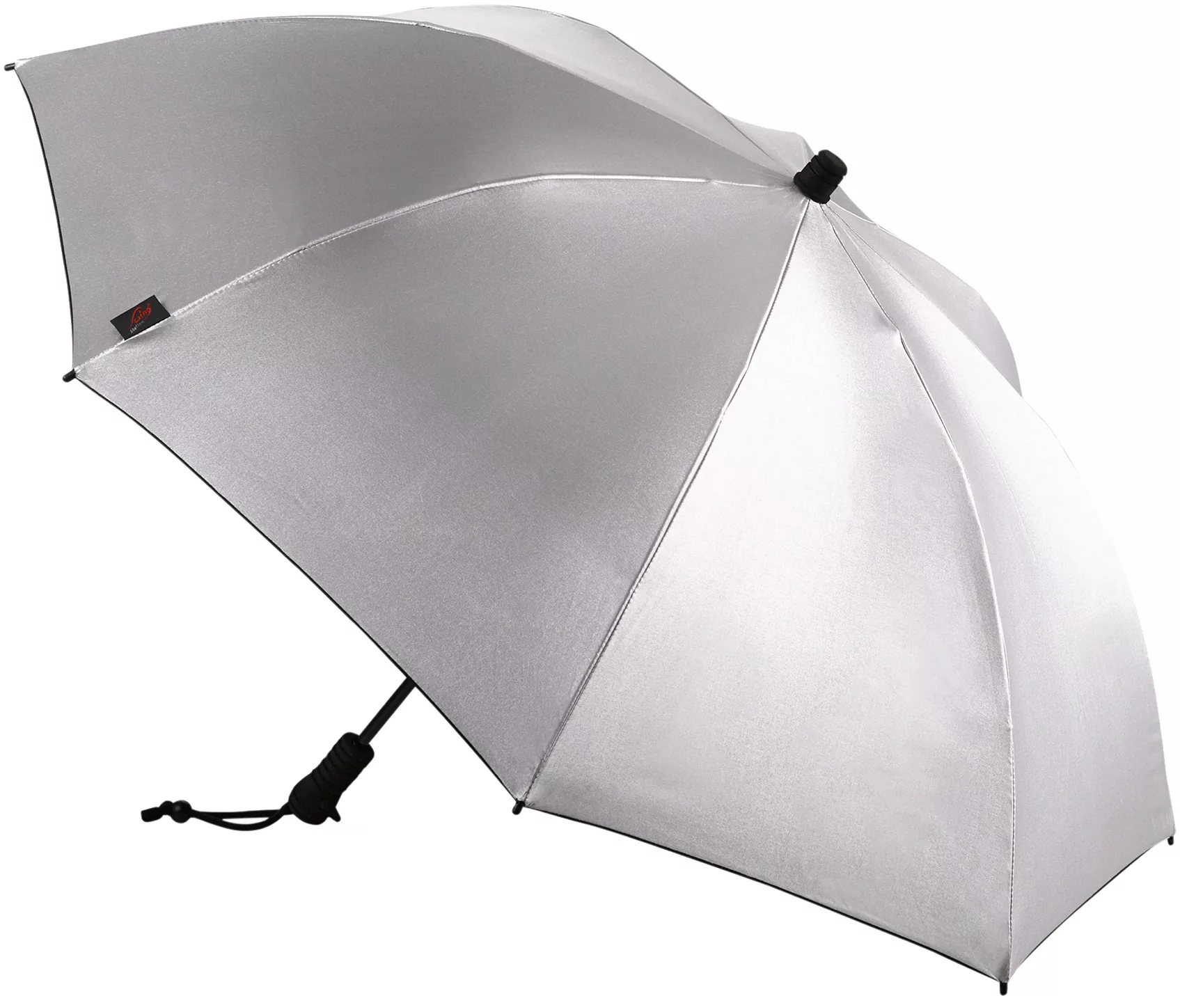EuroSCHIRM Stockregenschirm "Swing liteflex, silber", mit UV-Lichtschutzfak günstig online kaufen