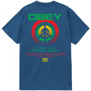 Obey  T-Shirts & Poloshirts peace target günstig online kaufen