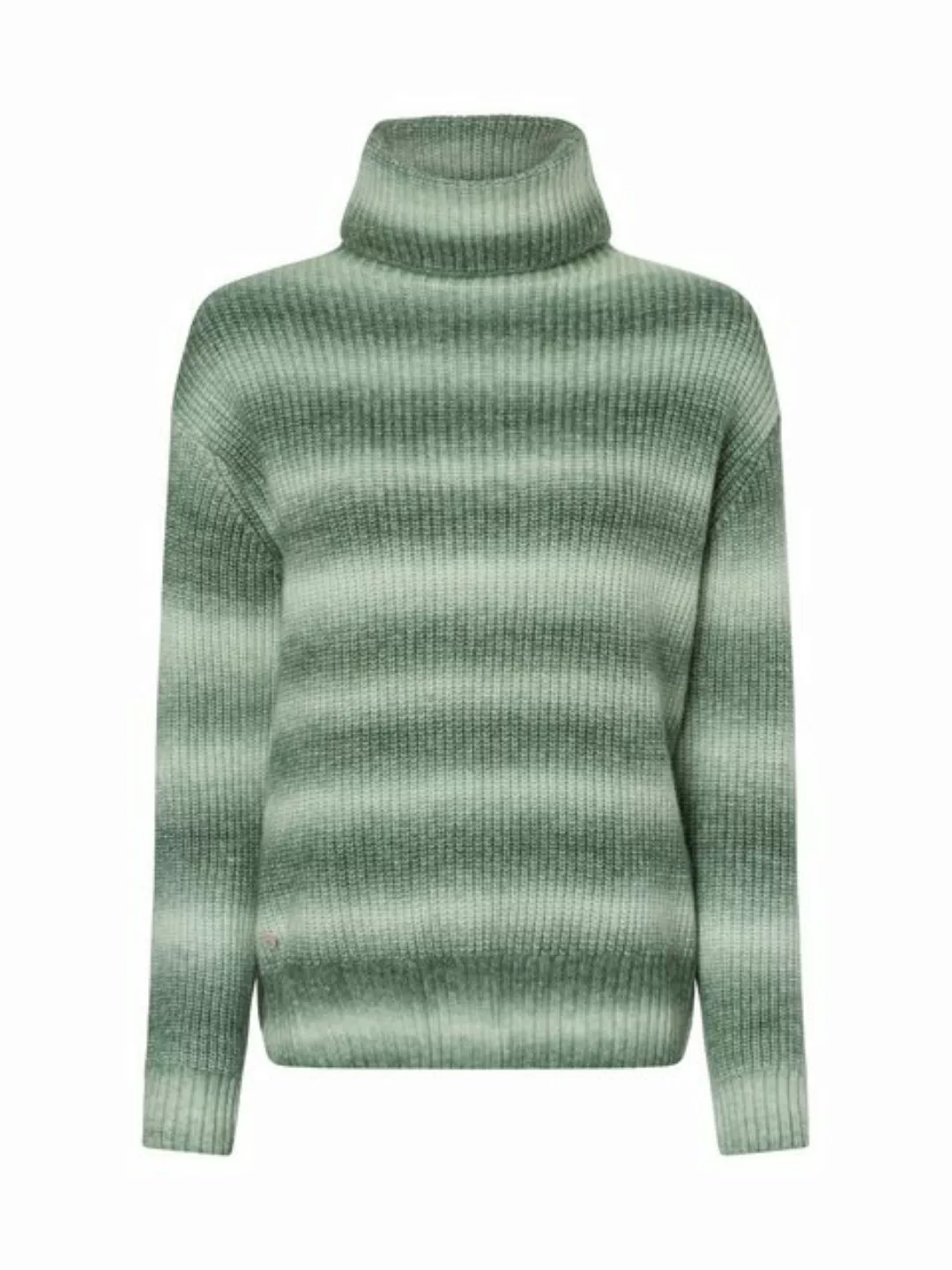 Ragwear Rollkragenpullover SAFINA mit bunt gestreiftem Strickmuster günstig online kaufen