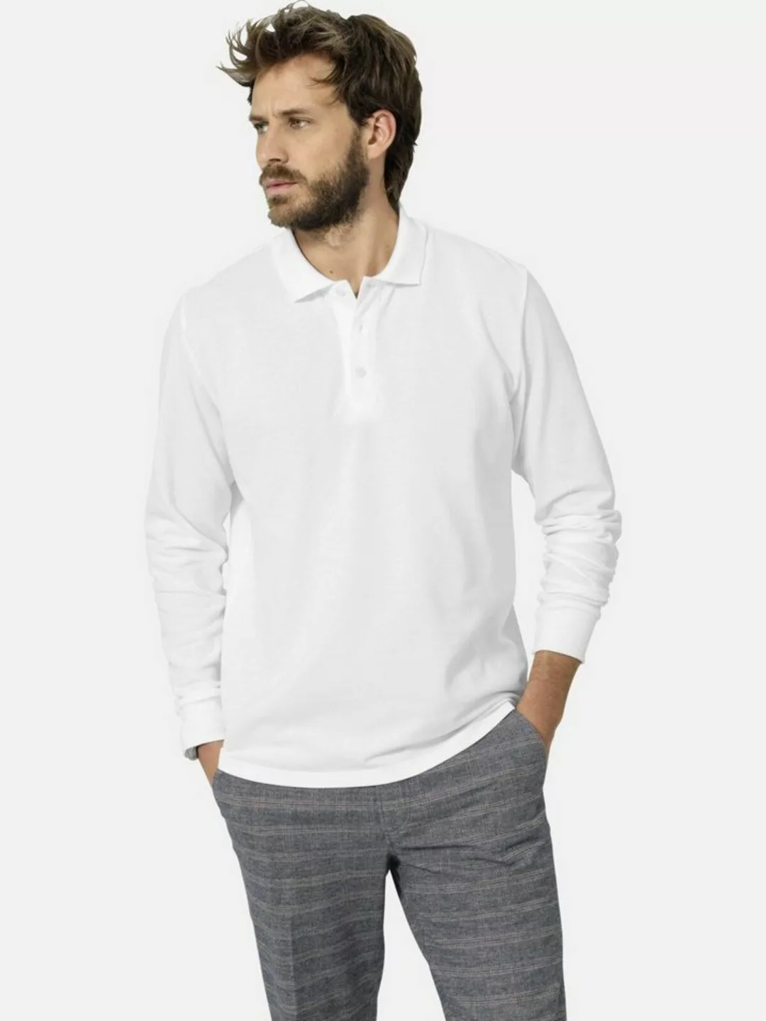 Babista Langarm-Poloshirt FIOREVERTI mit Armbündchen günstig online kaufen