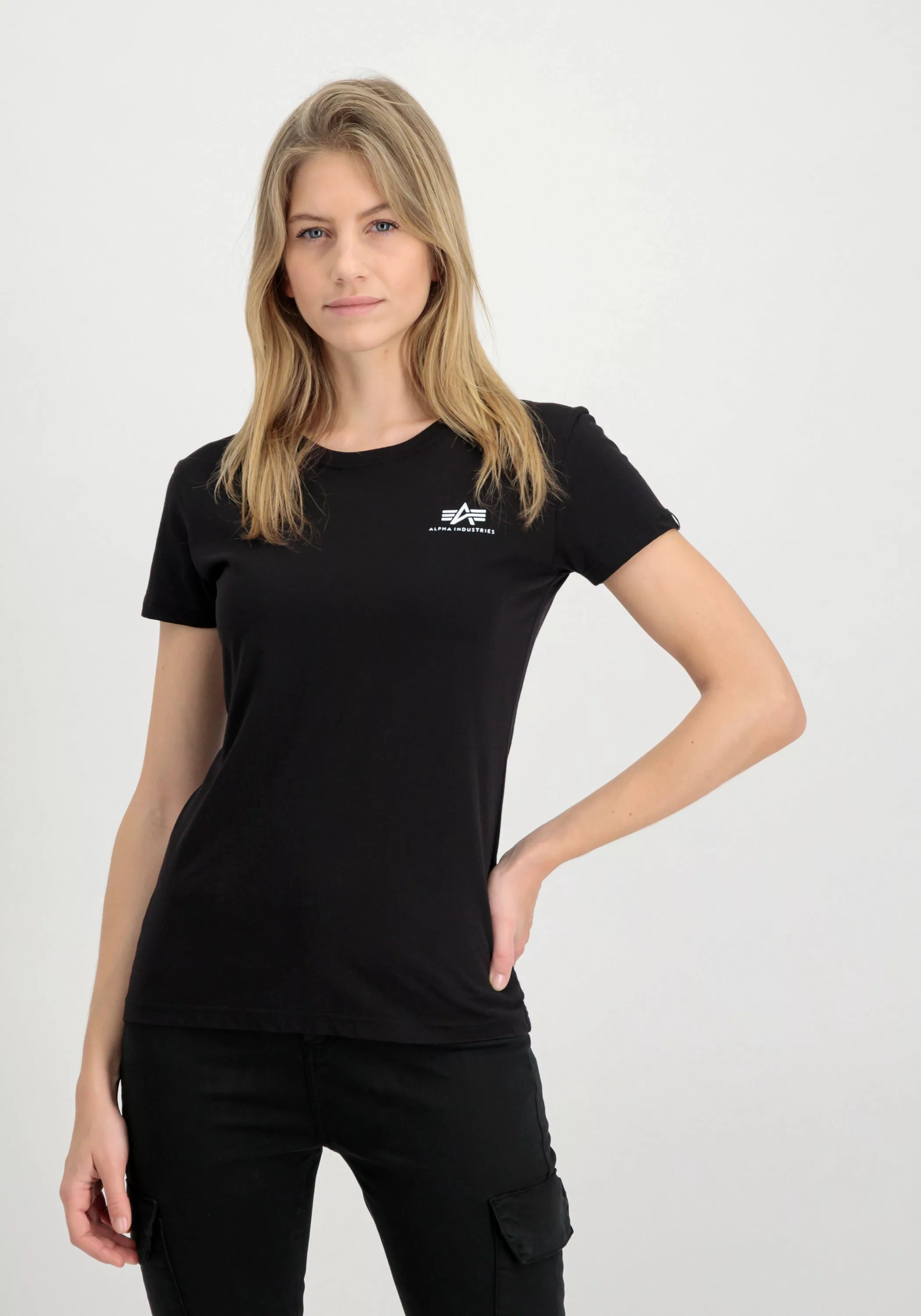 Alpha Industries T-Shirt "Alpha Industries Women - T-Shirts Basic T Small L günstig online kaufen