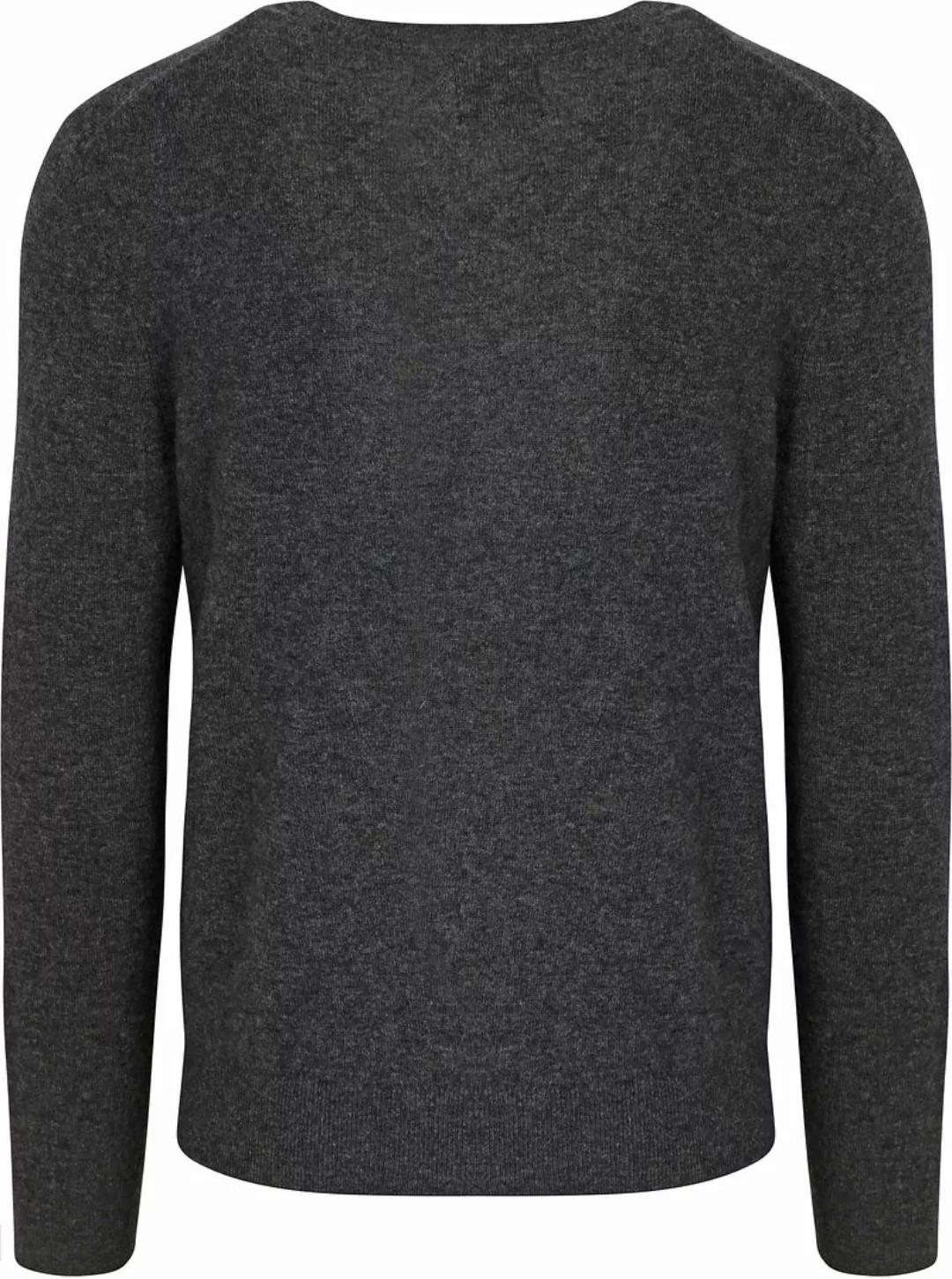 Gant Pullover V-Ausschnitt Wool Blend Navy Melange - Größe 3XL günstig online kaufen