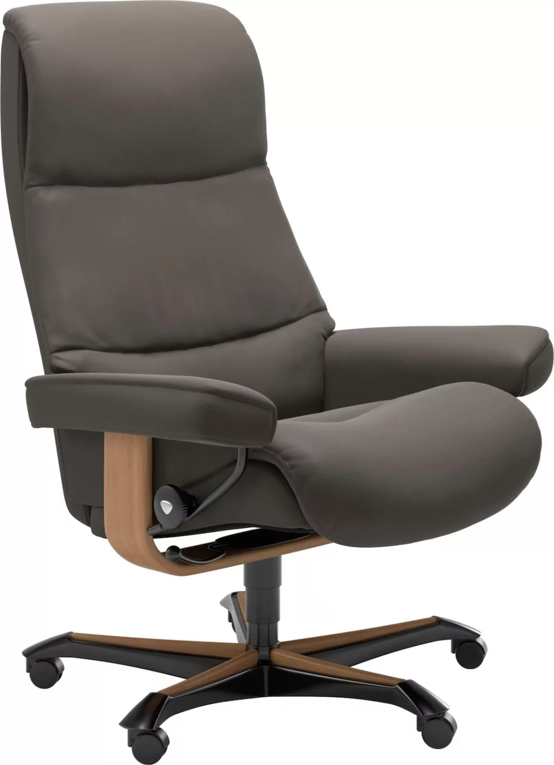 Stressless Relaxsessel "View", mit Home Office Base, Größe M,Gestell Eiche günstig online kaufen