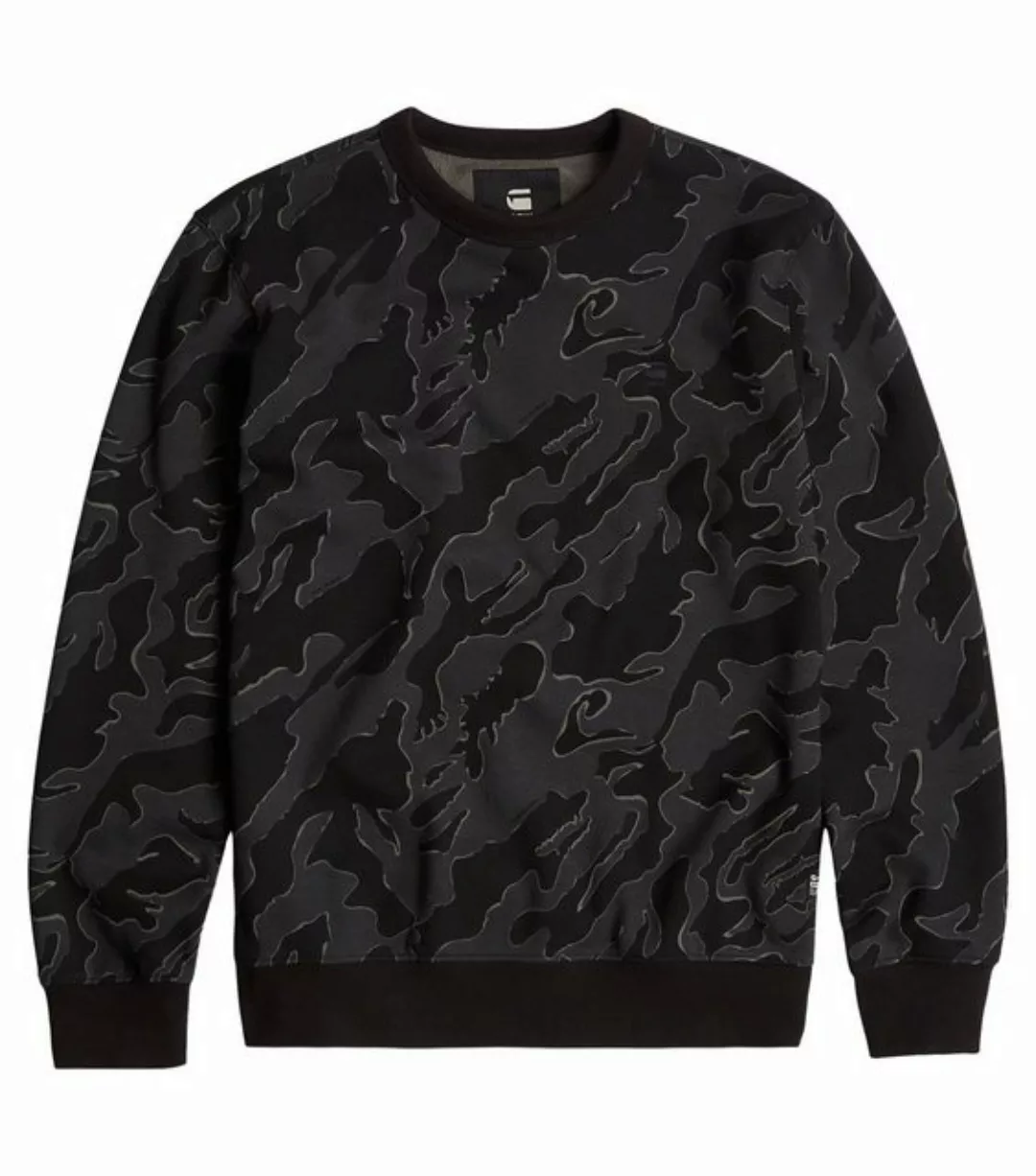 G-STAR Sweatshirt Herren Sweatshirt - Camouflage, Island Camo günstig online kaufen