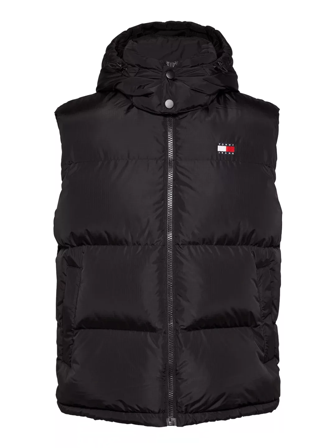 Tommy Jeans Steppweste TJM ALASKA VEST Abnehmbare Kapuze mit Kordelzug günstig online kaufen