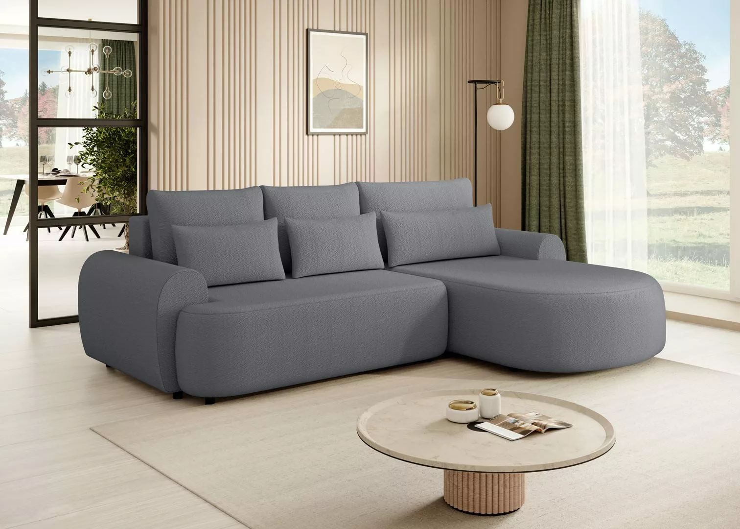 Beautysofa Ecksofa mit Schlaffunktion Olivio, mit günstig online kaufen