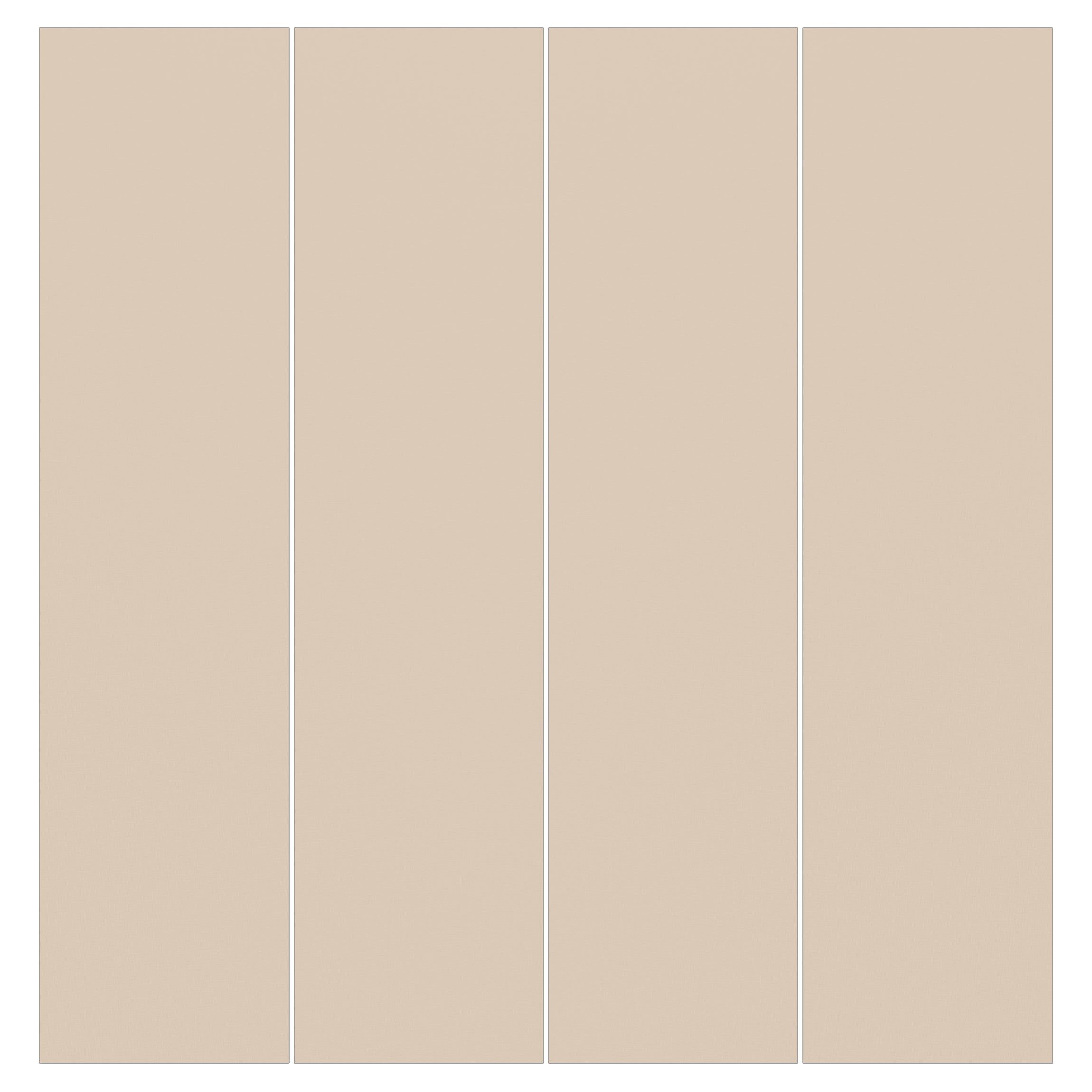Bilderdepot24 Schiebegardine modern Flächenvorhang blickdicht Macchiato, günstig online kaufen
