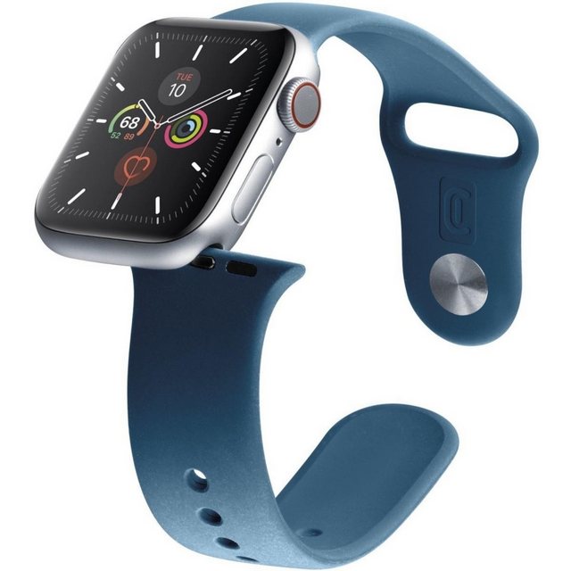 Cellularline Cellularline Armband URBAN Blau für Apple Watch 42/44/45 DECT- günstig online kaufen