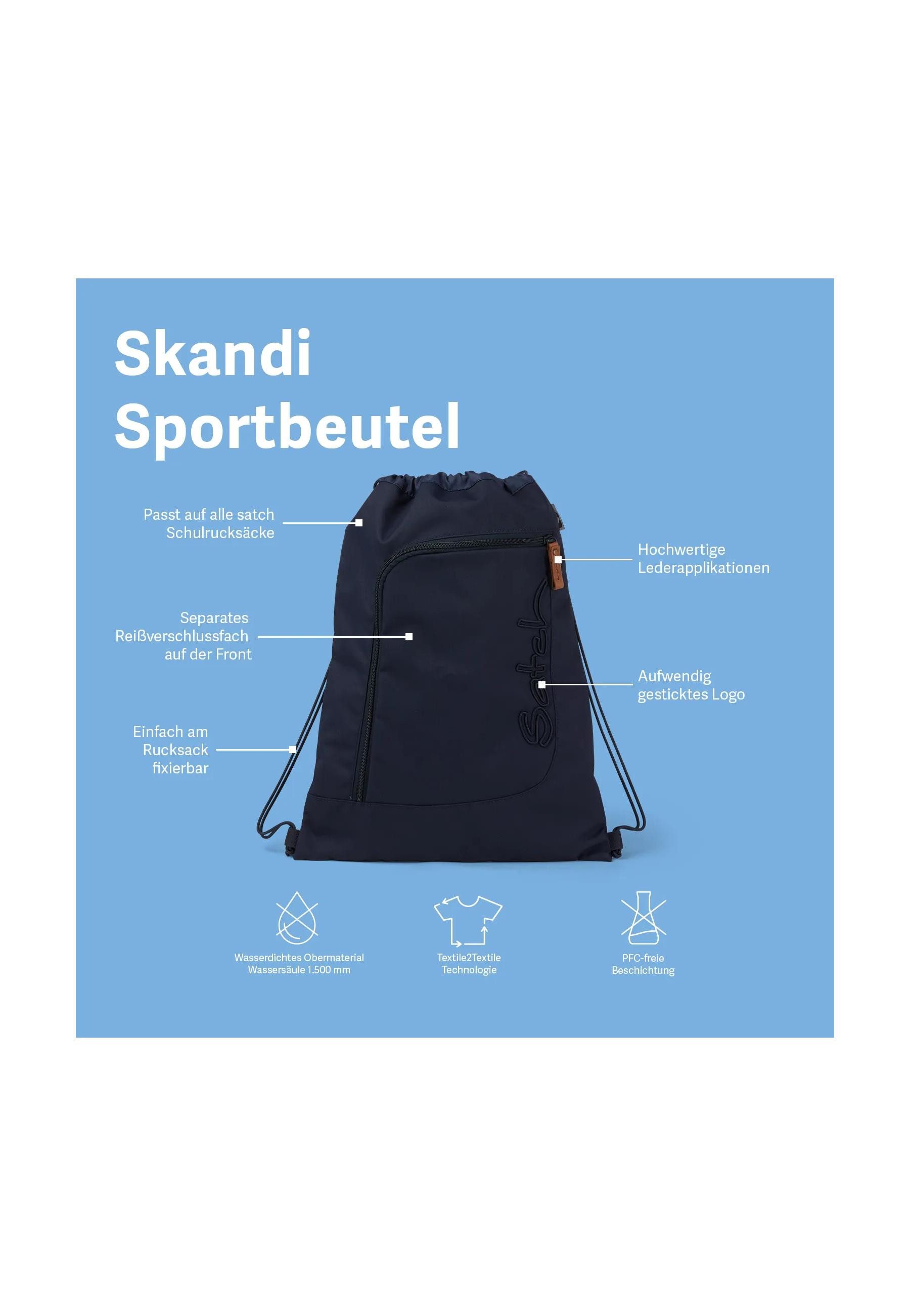 Satch Schulranzen Sportbeutel Seismic Green (1 günstig online kaufen