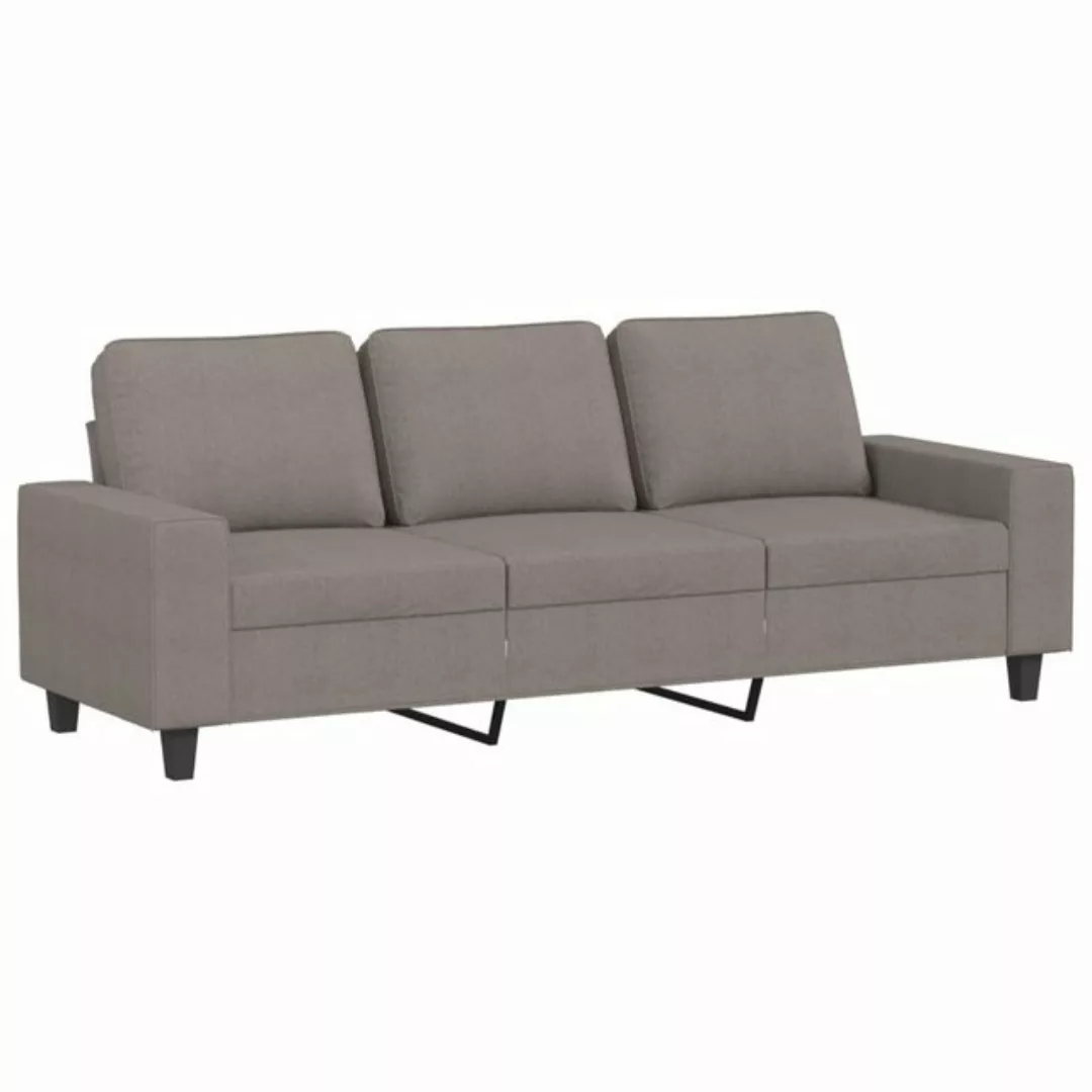 vidaXL Sofa, 3-Sitzer-Sofa Weinrot 180 cm Stoff günstig online kaufen