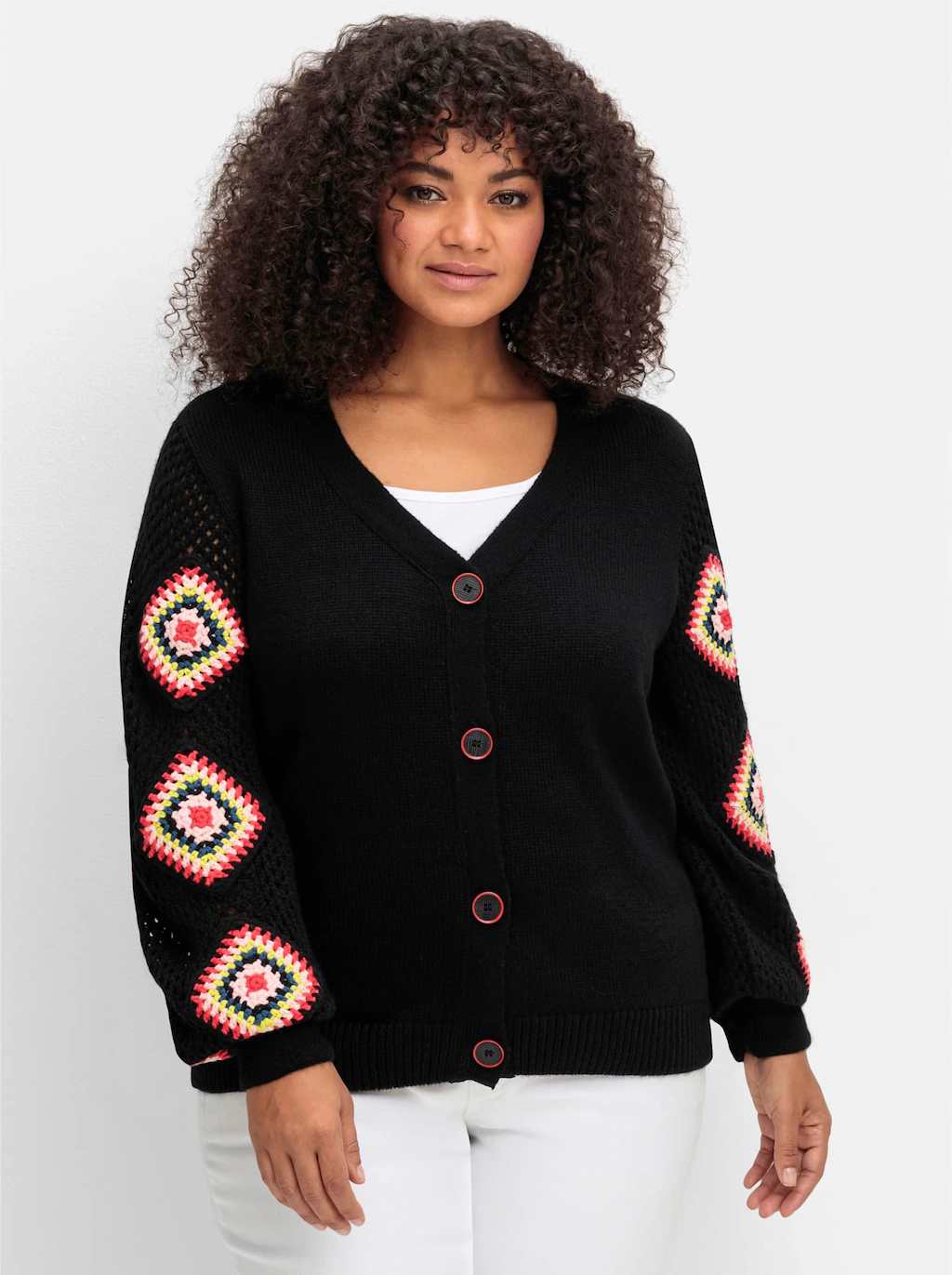 sheego by Joe Browns Strickjacke günstig online kaufen