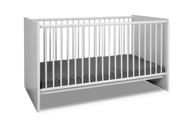 freiraum Babybett Image, 3-fach höhenverstellbare Liegefläche, Weiß - 143,5 günstig online kaufen