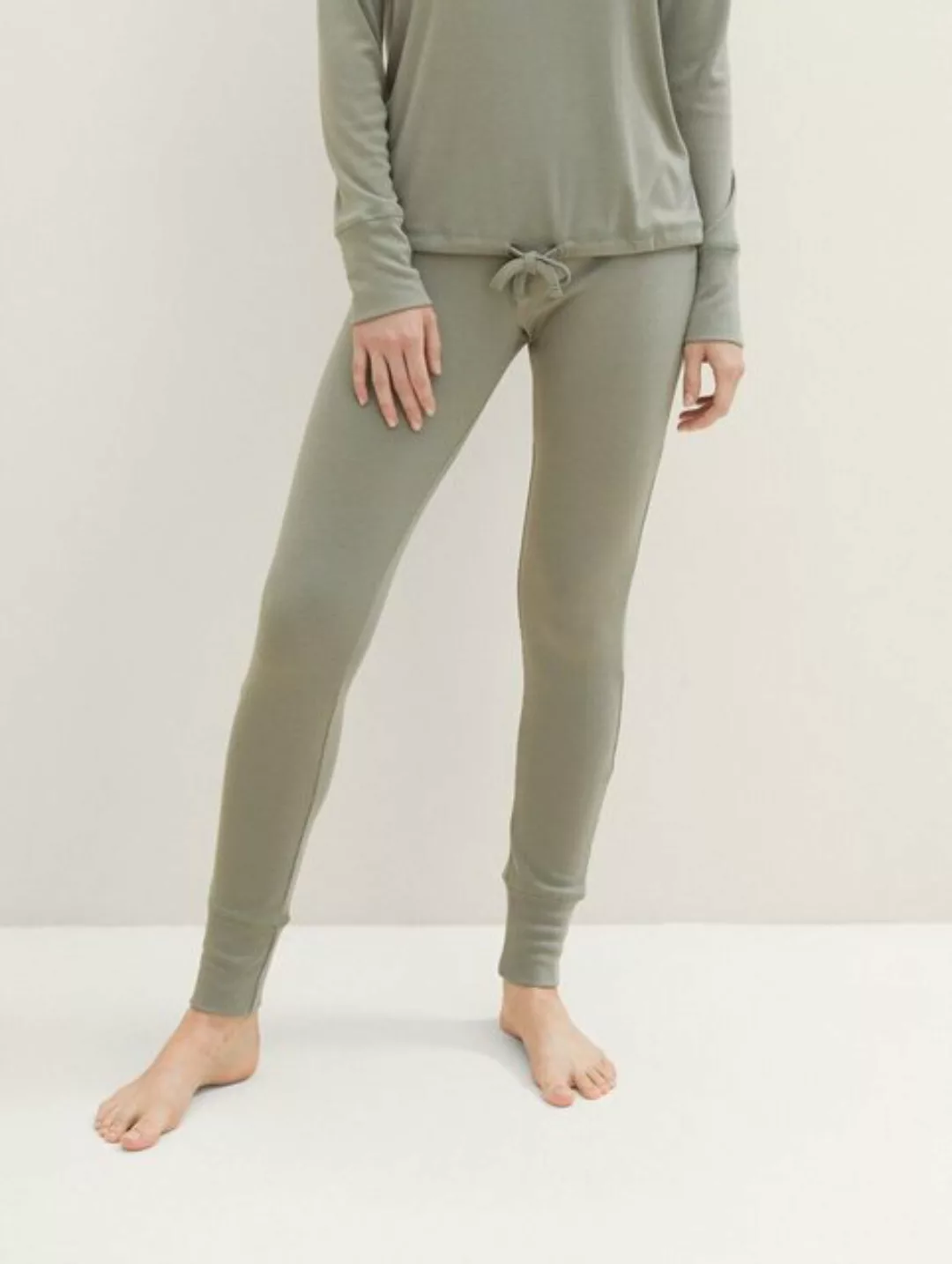 TOM TAILOR Pyjamahose Unifarbene Leggings günstig online kaufen