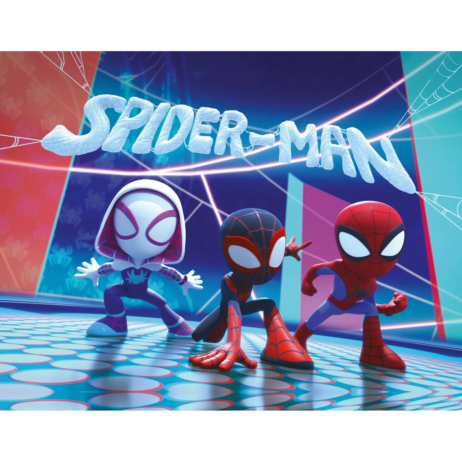 Komar Leinwandbild "Spidey and His Amazing Friends Glowy Spideys - Größe 40 günstig online kaufen