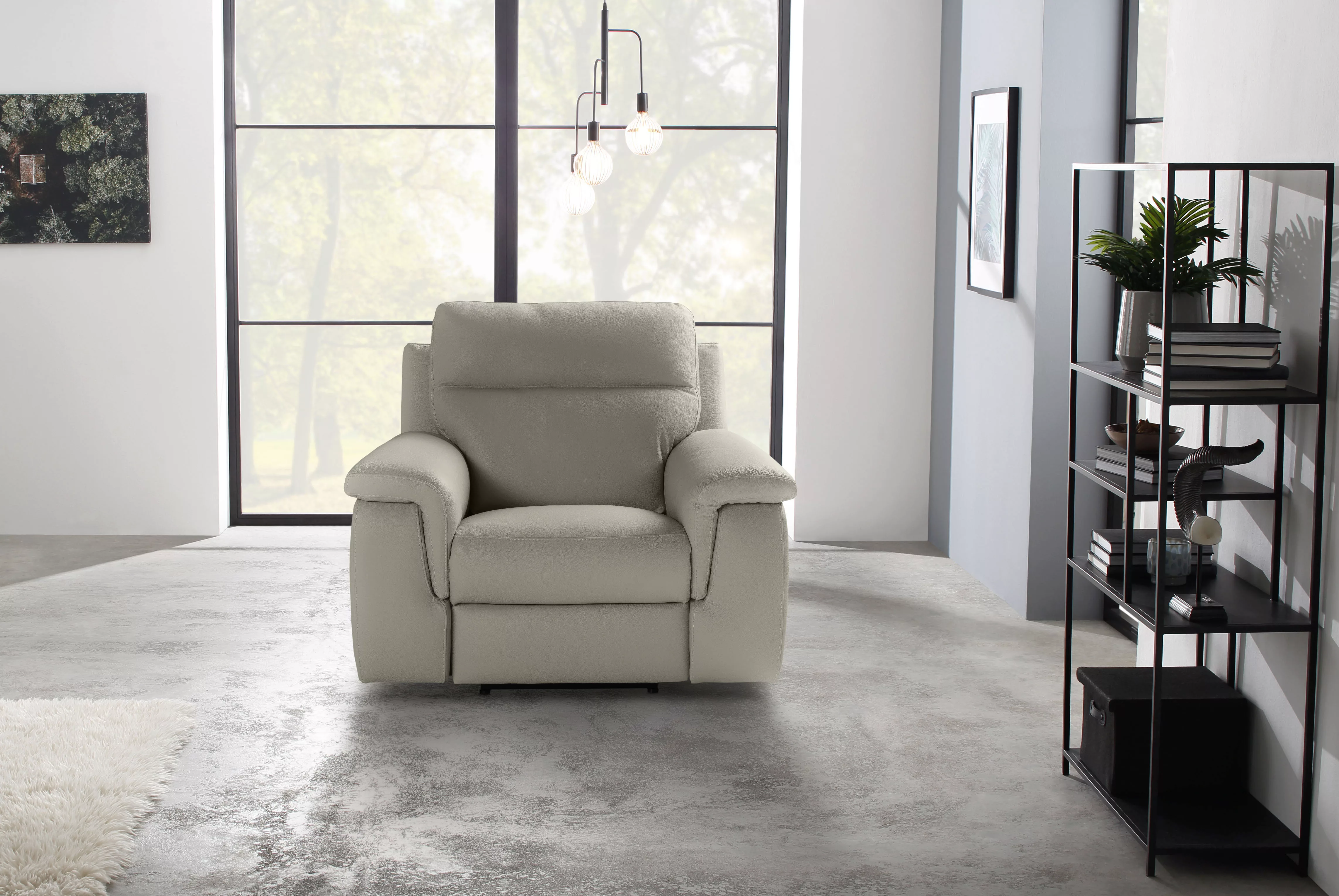 Nicoletti Home Sessel "Alan", inklusive Fußstütze, wahlweise mit Relaxfunkt günstig online kaufen