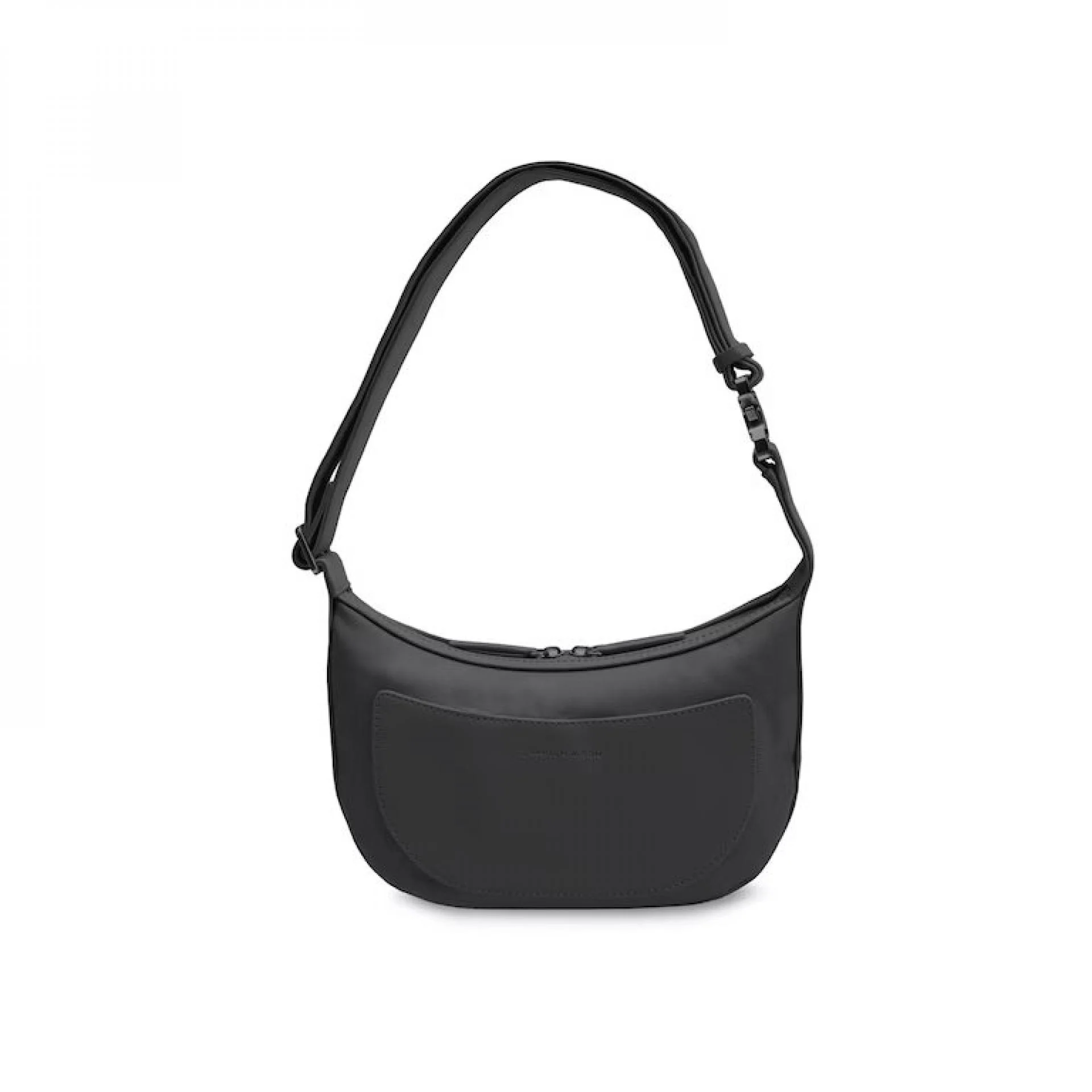 Kapten & Son Umhängetasche Halfmoon Bag Torsby - Farbe: All Black günstig online kaufen