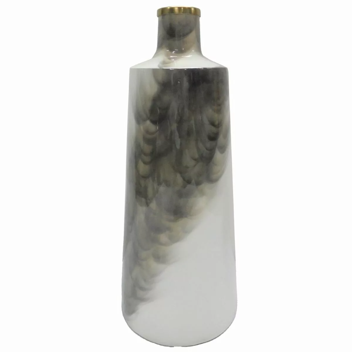 Vase Dkd Home Decor Metall Zweifarbig Eisen Moderne (19 X 19 X 46 Cm) günstig online kaufen