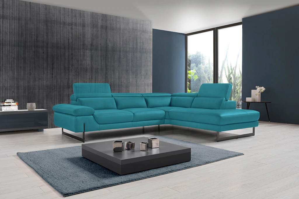 Egoitaliano Ecksofa "Queenie, extravagantes Sofa mit erstklassigem Sitzkomf günstig online kaufen