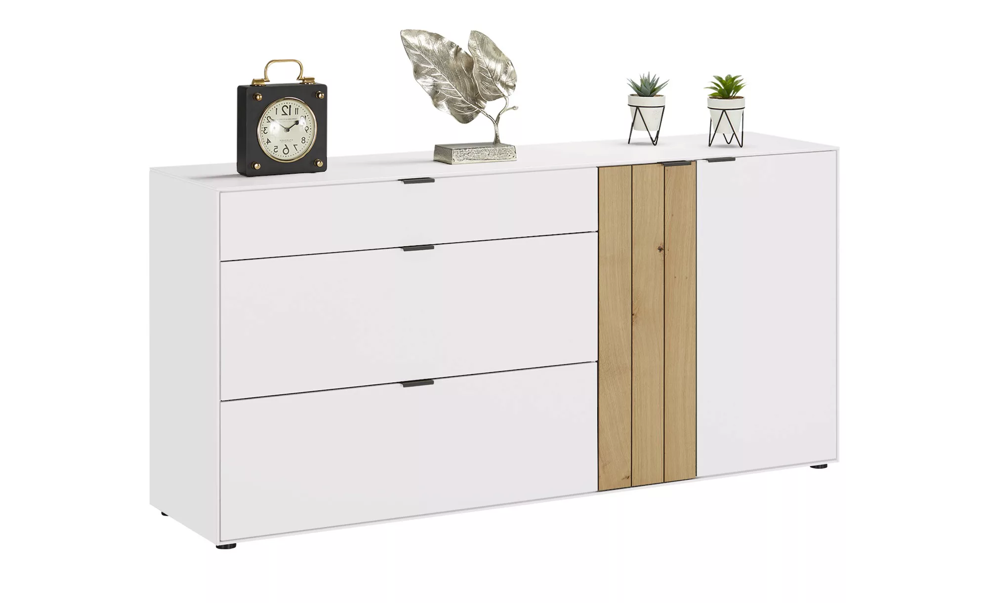 Jette Home Sideboard  Como ¦ weiß ¦ Maße (cm): B: 182 H: 88 T: 46.0 Kommode günstig online kaufen