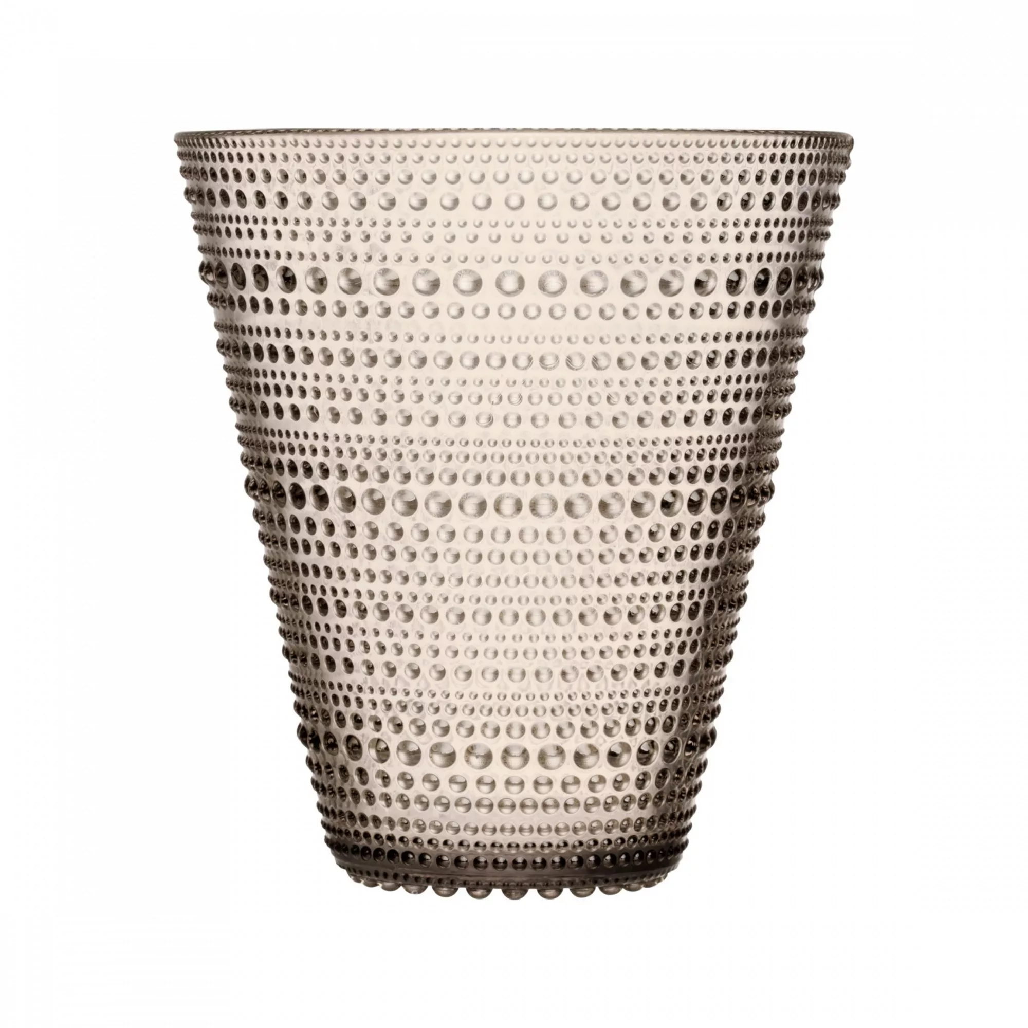 iittala - Kastehelmi Vase 154mm - leinen/H x Ø 15,4x14,7cm/Handwäsche günstig online kaufen