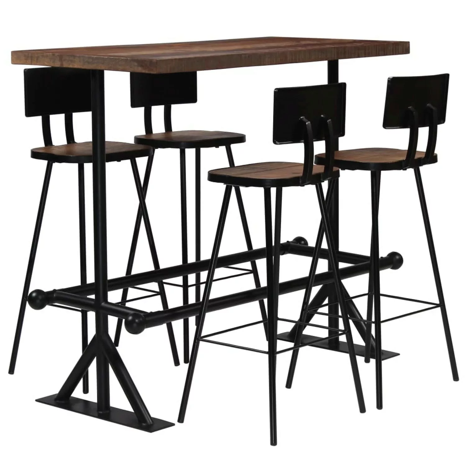 Bar-set 5-tlg. Altholz Massiv günstig online kaufen