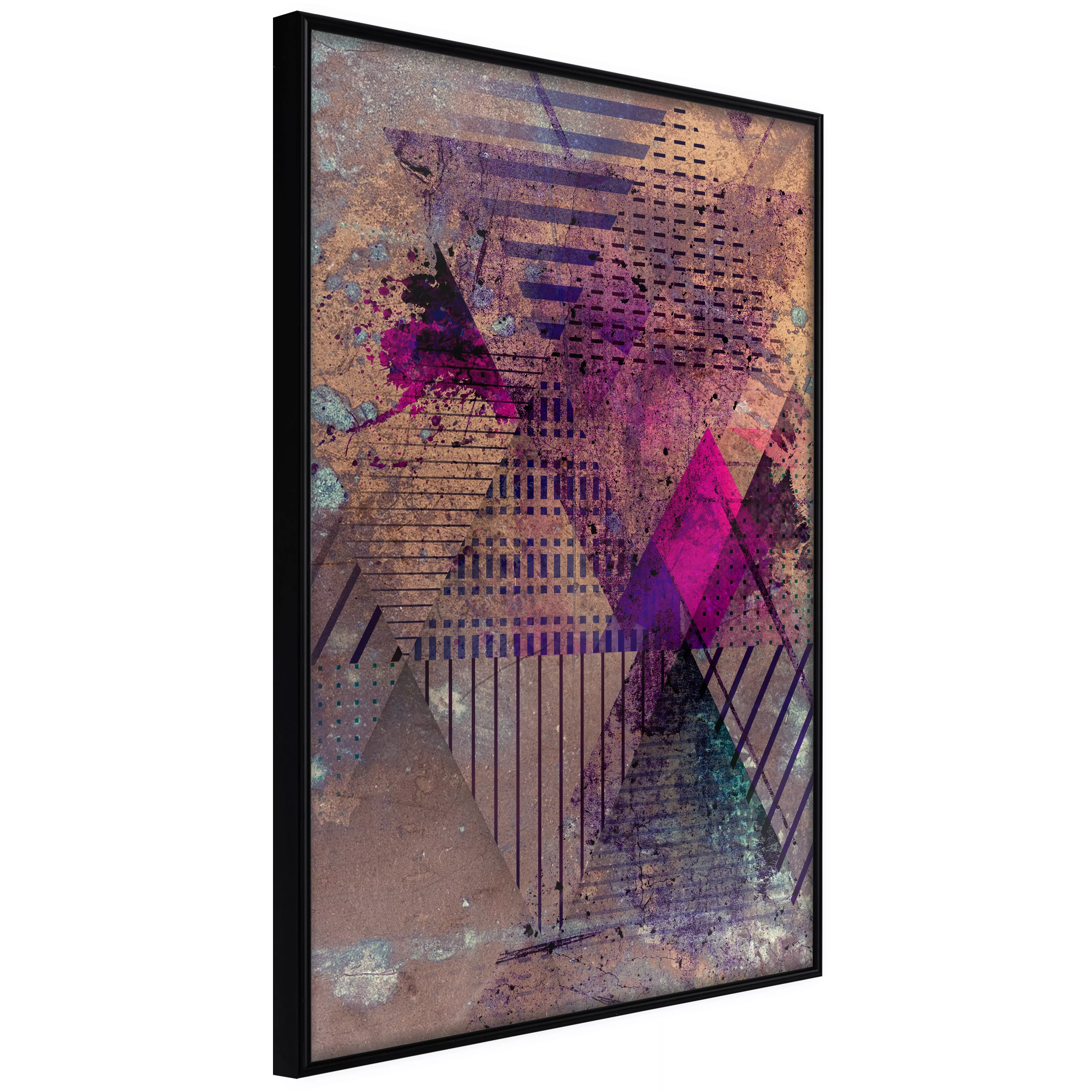 Poster - Pink Patchwork I günstig online kaufen