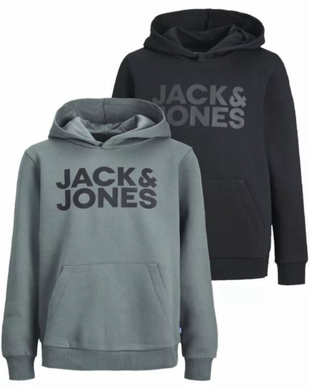 Jack & Jones Junior Kapuzenpullover (Spar Set, Doppelpack) Pullover mit Pri günstig online kaufen