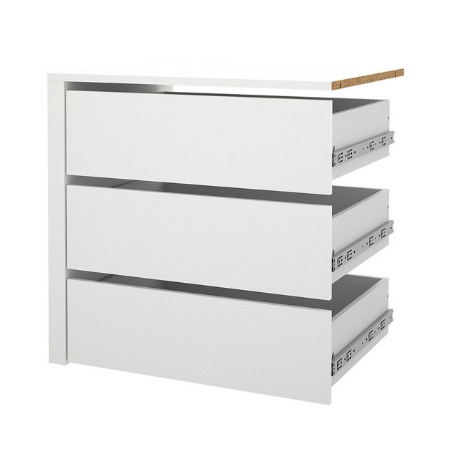 ebuy24 Kleiderschrank Catania Schubladeneinsatz 3 Schubladen 71,25 cm bi günstig online kaufen