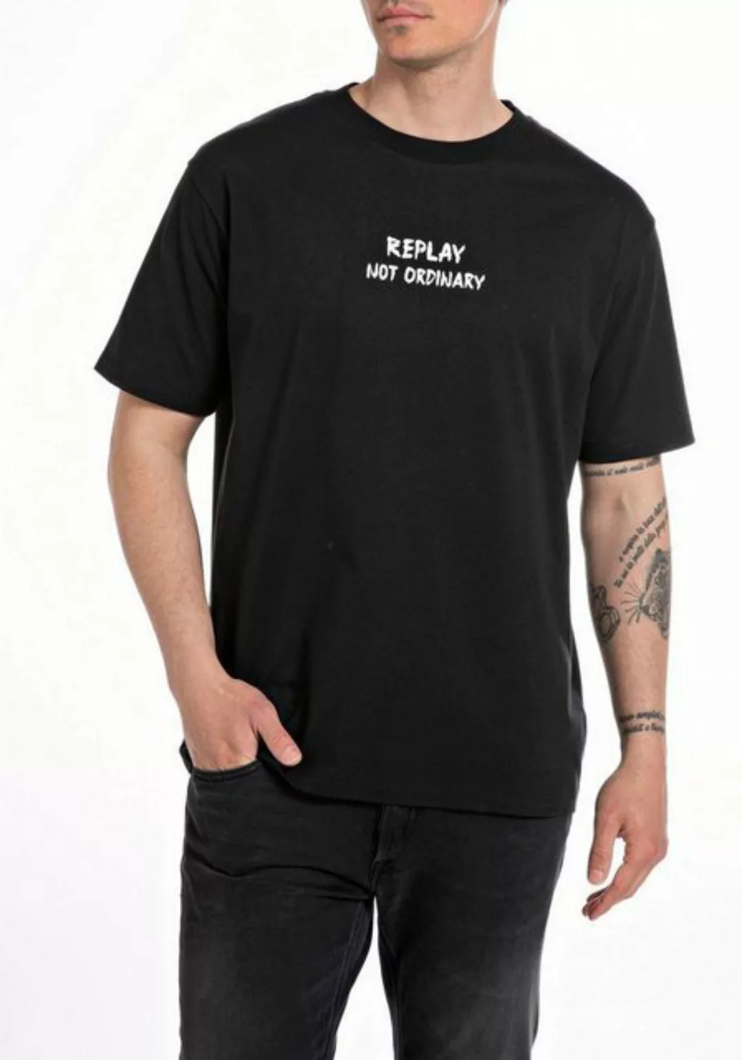 Replay Print-Shirt günstig online kaufen