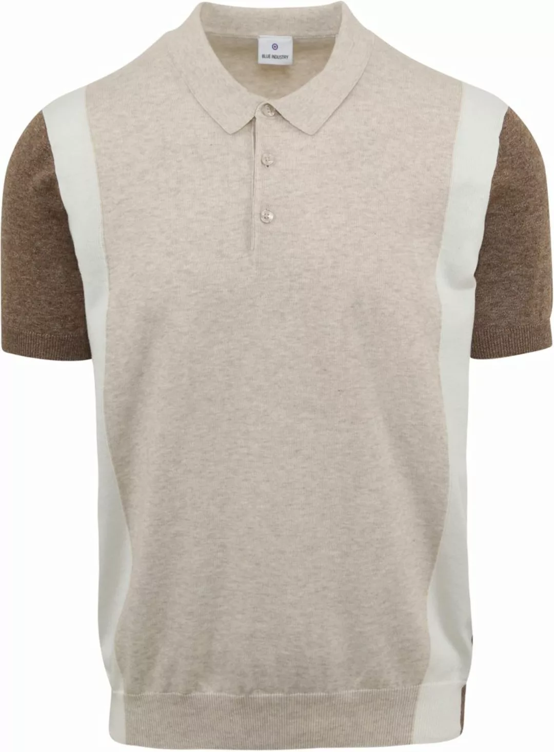 Blue Industry M18 Polo Shirt Beige - Größe XL günstig online kaufen