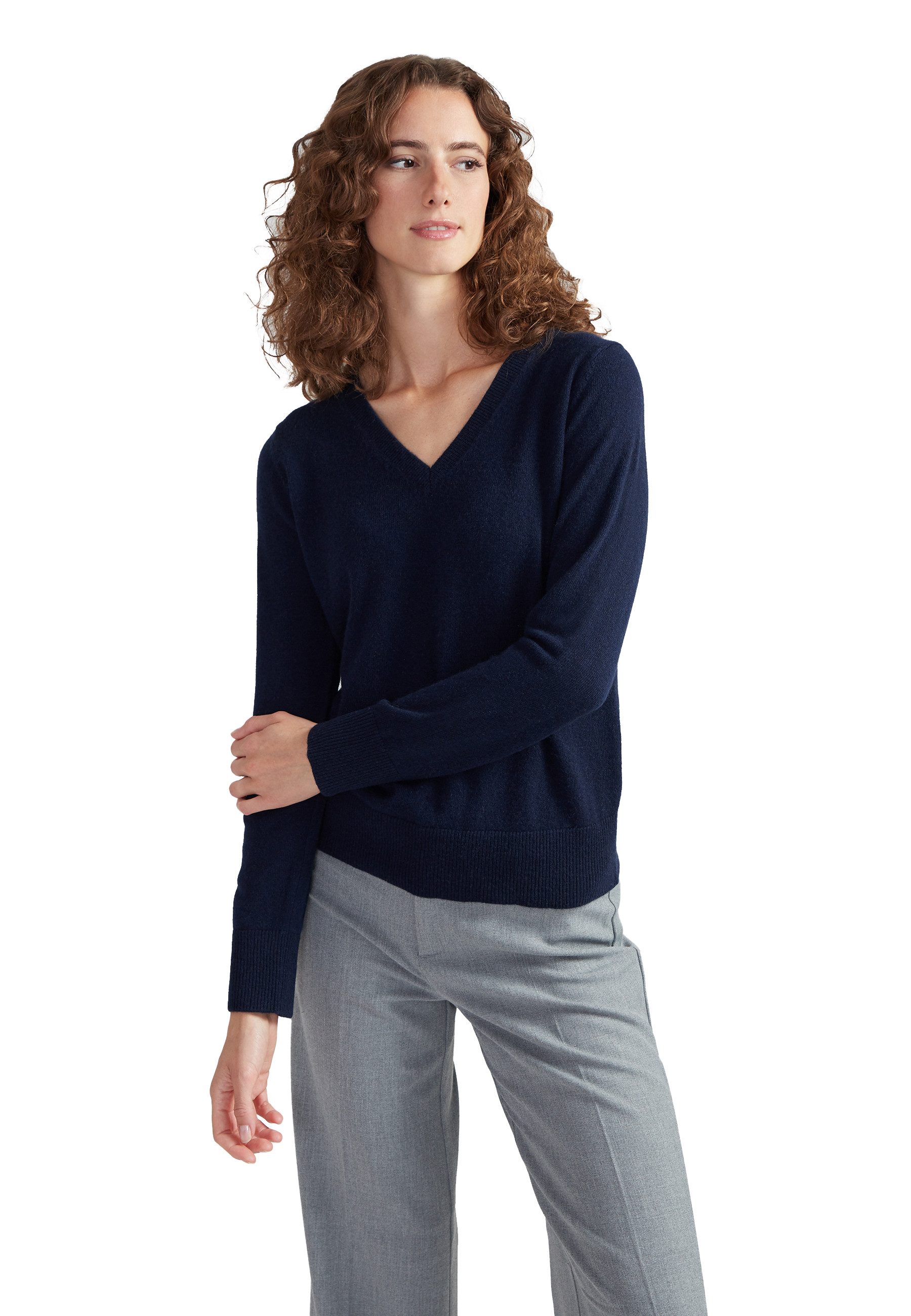Style & Republic Kaschmirpullover Kaschmirpullover V-Neck günstig online kaufen