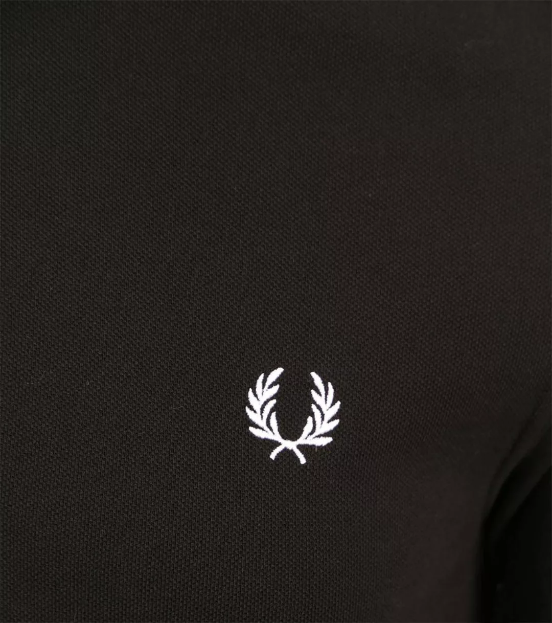 Fred Perry Langarm-Poloshirt Schwarz 350 - Größe XL günstig online kaufen