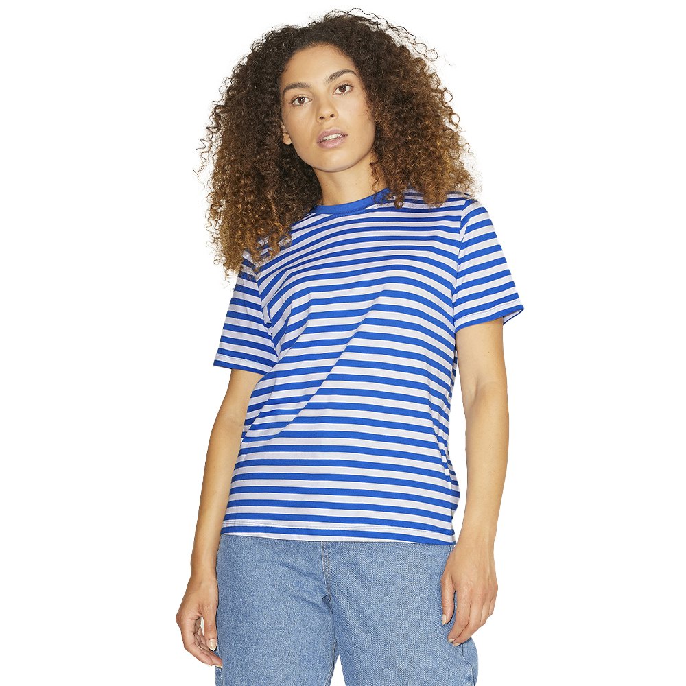 Jjxx Anna Regular Every Stripe Kurzarm T-shirt XS Cloud Dancer / Stripes 1X günstig online kaufen