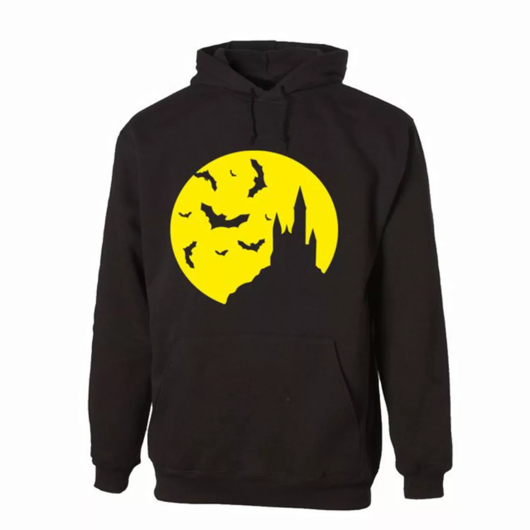 G-graphics Hoodie Gruselschloss Unisex mit trendigem Frontprint zu Karneval günstig online kaufen