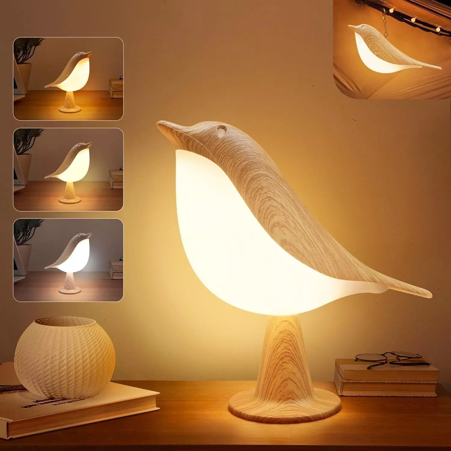 Merry 2024 Nachtlicht LED Nachtlicht,Touch Nachttischlampe günstig online kaufen