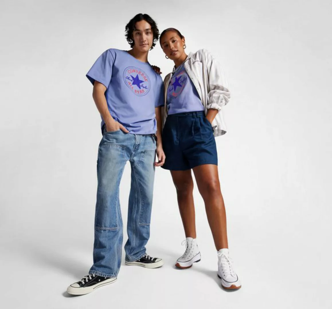 Converse T-Shirt CONVERSE GO-TO CHUCK TAYLOR CLASSIC PATCH TEE (1-tlg) Unis günstig online kaufen
